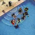 Junior open water scuba diving class Costa Rica