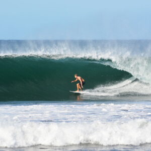 Tamarindo beach surfing